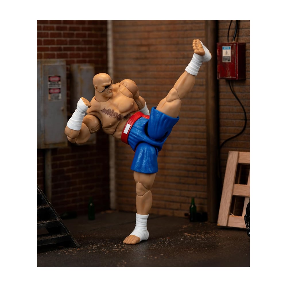 FIGURA DE COLECCION JADA STREET FIGHTER II SAGAT DELUXE - 4