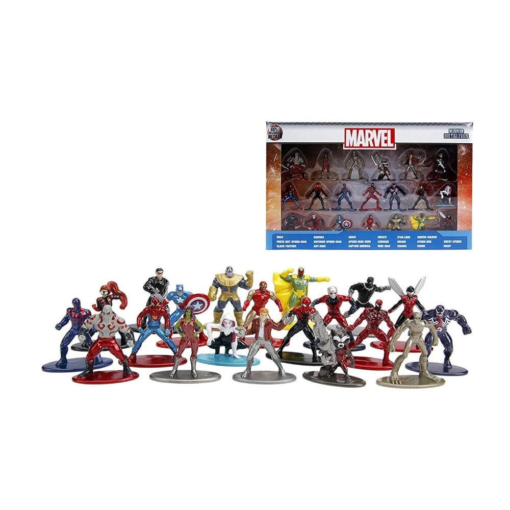 JADA TOYS MARVEL DIE CAST METAL SET 20 FIGURAS WAVE 3 - 1