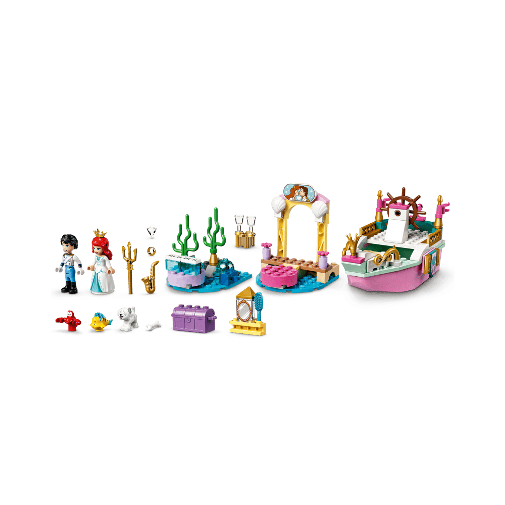 LEGO DISNEY PRINCESS ARIEL CELEBRATION BOAT 43191 - 5