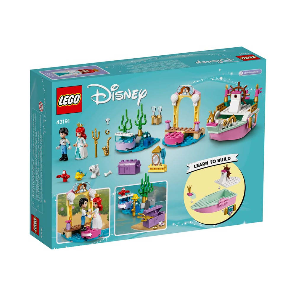 LEGO DISNEY PRINCESS ARIEL CELEBRATION BOAT 43191 - 6