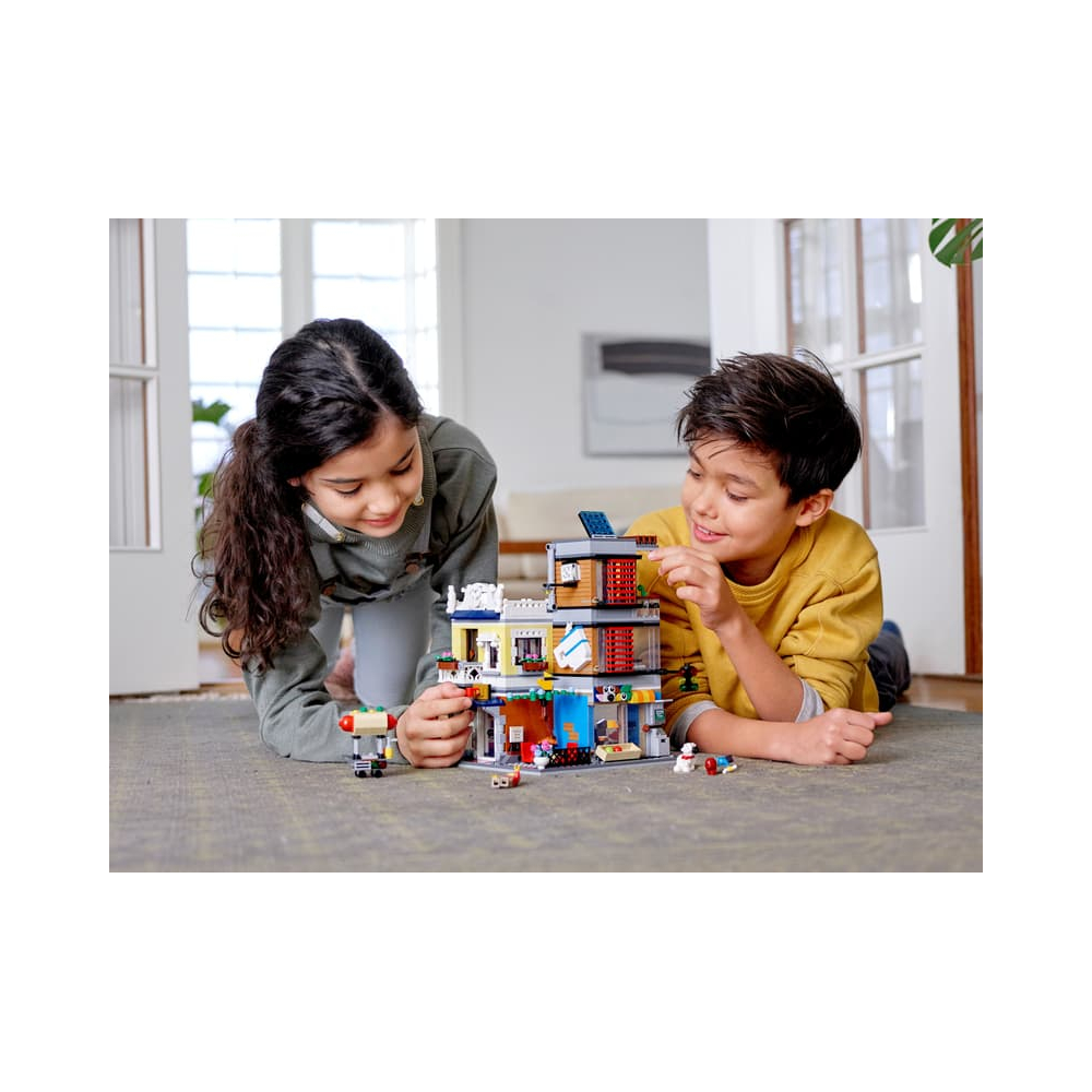 LEGO CREATOR 3 IN 1 TOWNHOUSE PET SHOP CAFE 31097 - 2