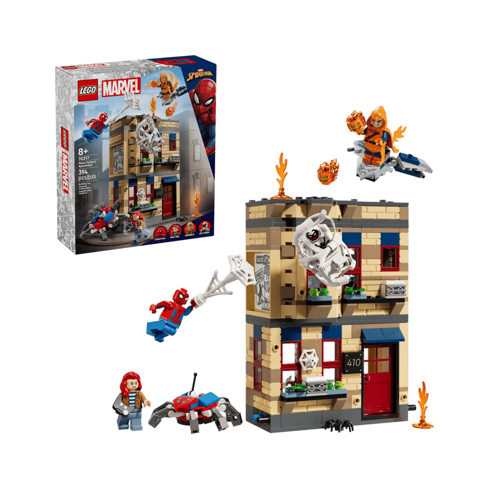 LEGO MARVEL PETER PARKER APARTMENT 76317 - 1