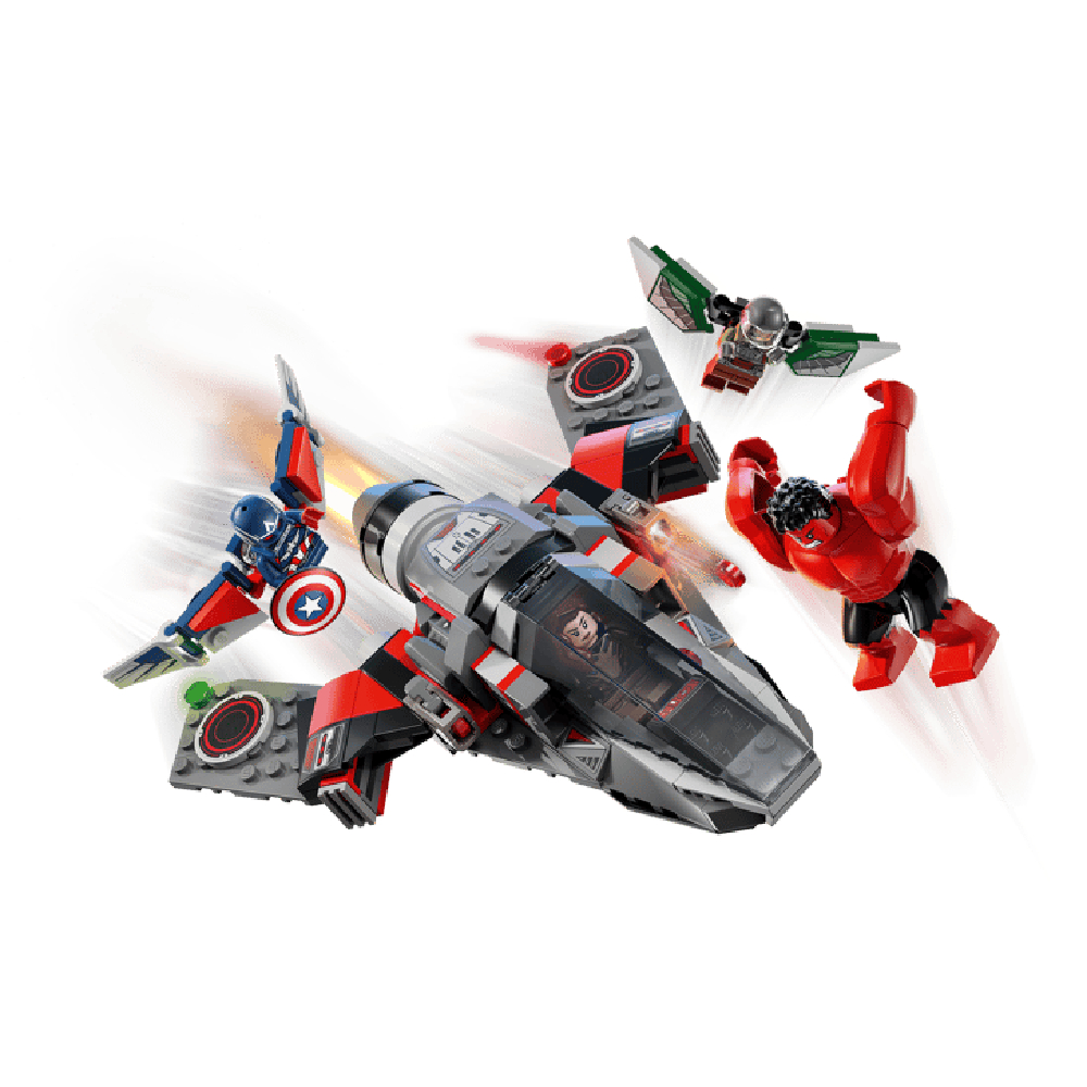 LEGO MARVEL CAPTAIN AMERICA VS RED HUL 76292 - 5