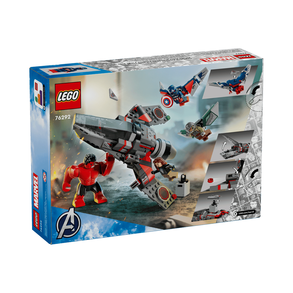 LEGO MARVEL CAPTAIN AMERICA VS RED HUL 76292 - 6