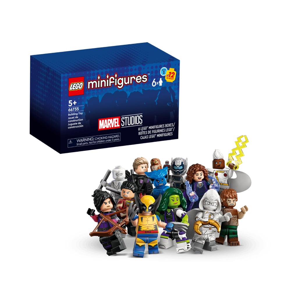 LEGO MINIFIGURES MARVEL SERIES 2 PACK DE 6 66735 - 1
