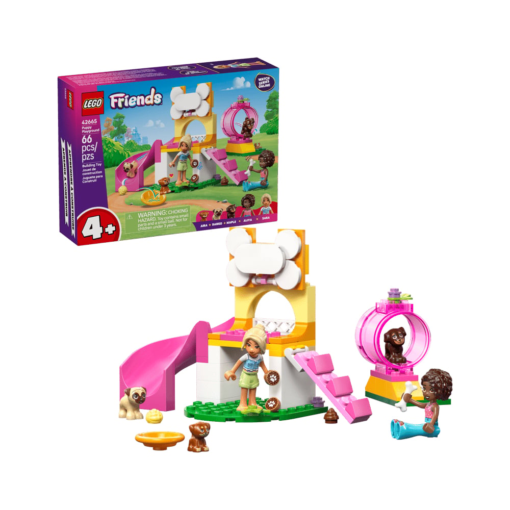 LEGO FRIENDS PUPPY PLAYGROUND PRETEND PLAY 42665 - 1