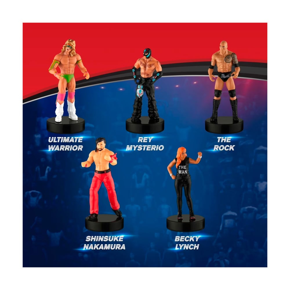 WWE SUPERSTAR STAMPERS PMI SET DE 5 FIGURAS MODELO A - 4