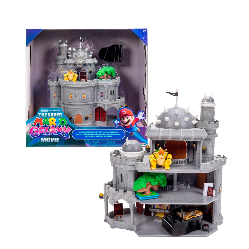 Super Mario Galaxy, le film Playset Deluxe avec 1 minifigurine Château