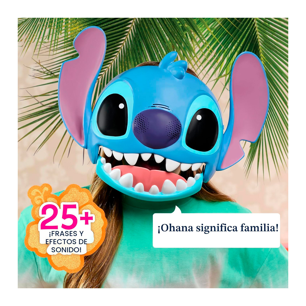 STITCH MASCARA DISNEY CON MAS DE 25 SONIDOS Y FRASES INGLES - 3