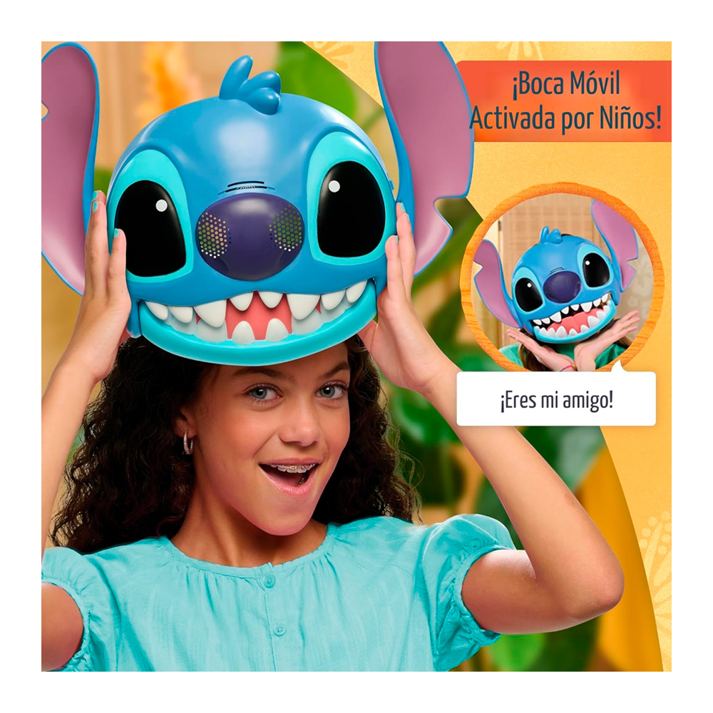 STITCH MASCARA DISNEY CON MAS DE 25 SONIDOS Y FRASES INGLES - 4