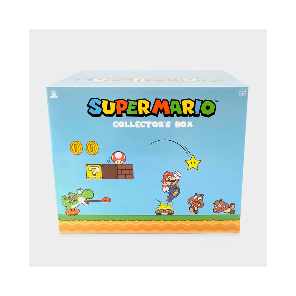 SUPER MARIO MUSHROOM KINGDOM COLLECTOR BOX - 2