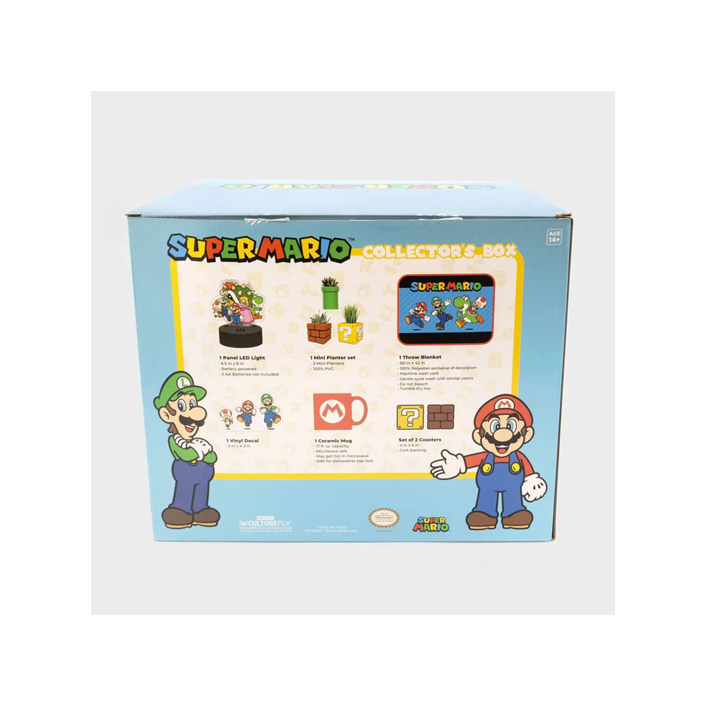 SUPER MARIO MUSHROOM KINGDOM COLLECTOR BOX - 6