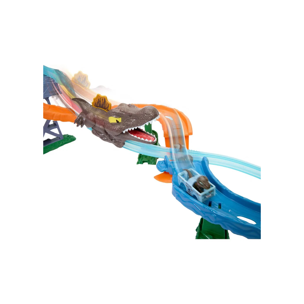 JURASSIC WORLD HOT WHEELS RACER VERSE REBIRTH TRACK SET - 5