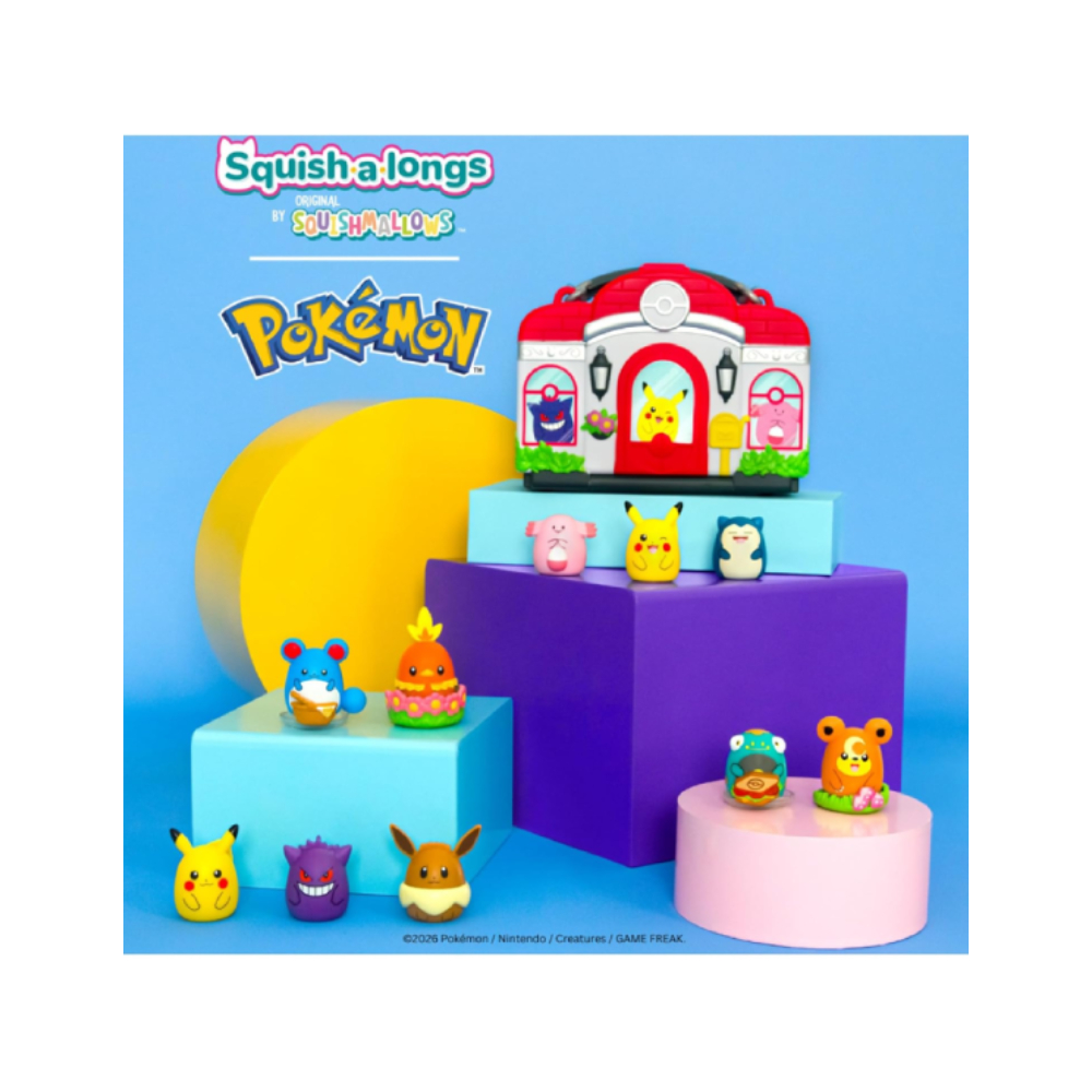 POKEMON CENTER PLAYSET SQUISH A LONGS - 2