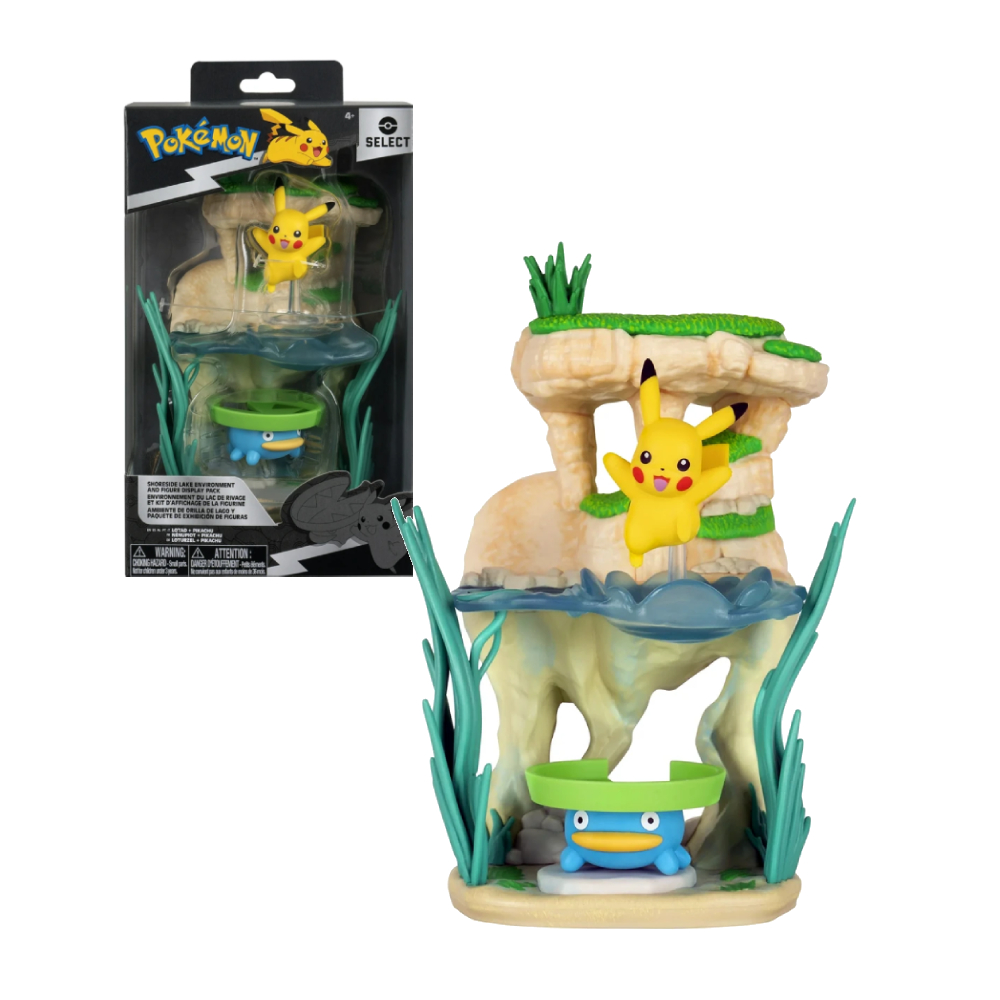 POKEMON JAZWARES SELECT AMBIENTE DE LA ORILLA DE LAGO - 1