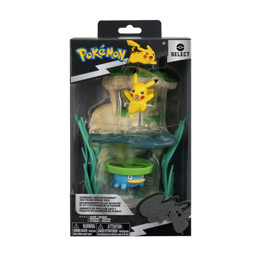 POKEMON JAZWARES SELECT AMBIENTE DE LA ORILLA DE LAGO - 5