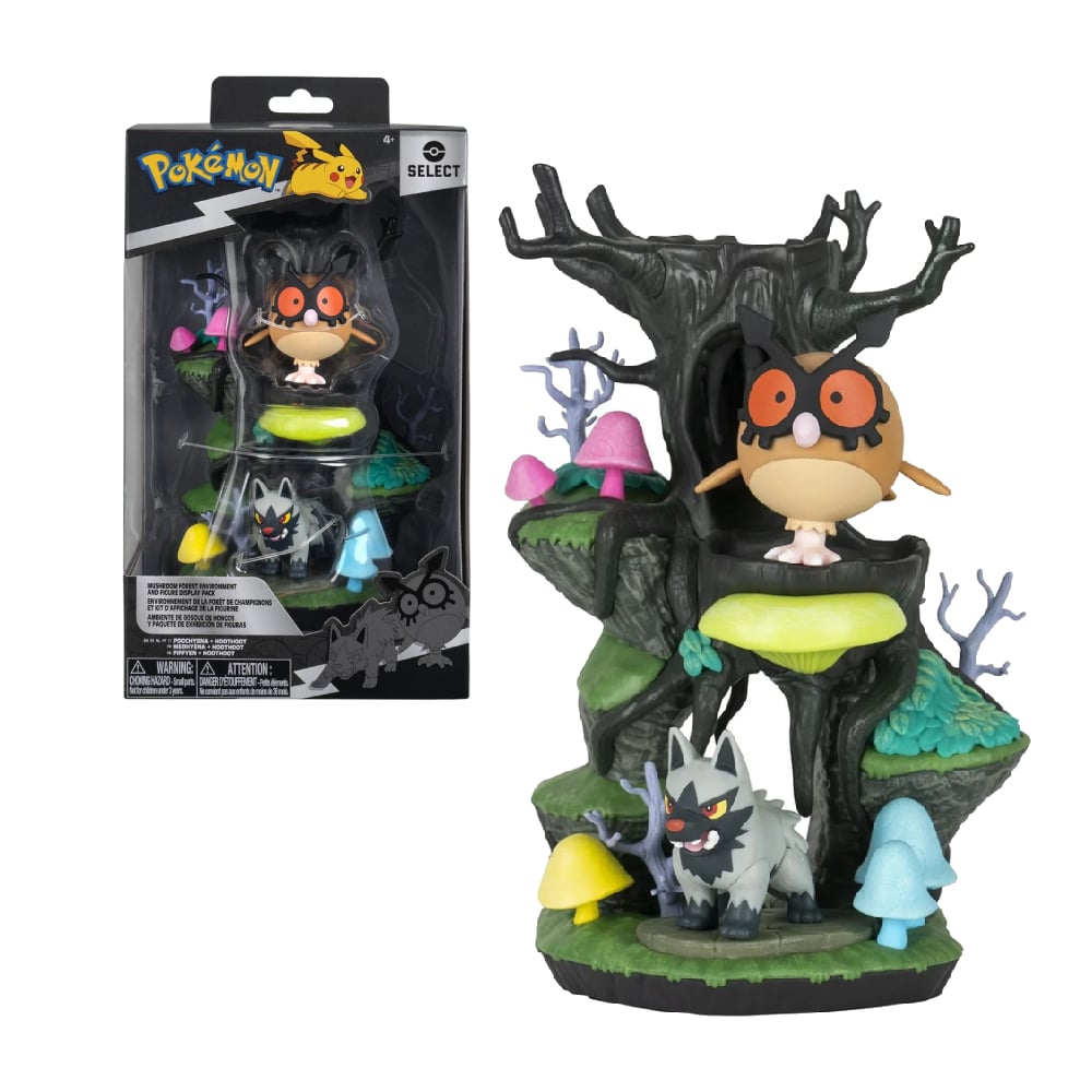 POKEMON JAZWARES SELECT AMBIENTE DE BOSQUE DE HONGOS - 1