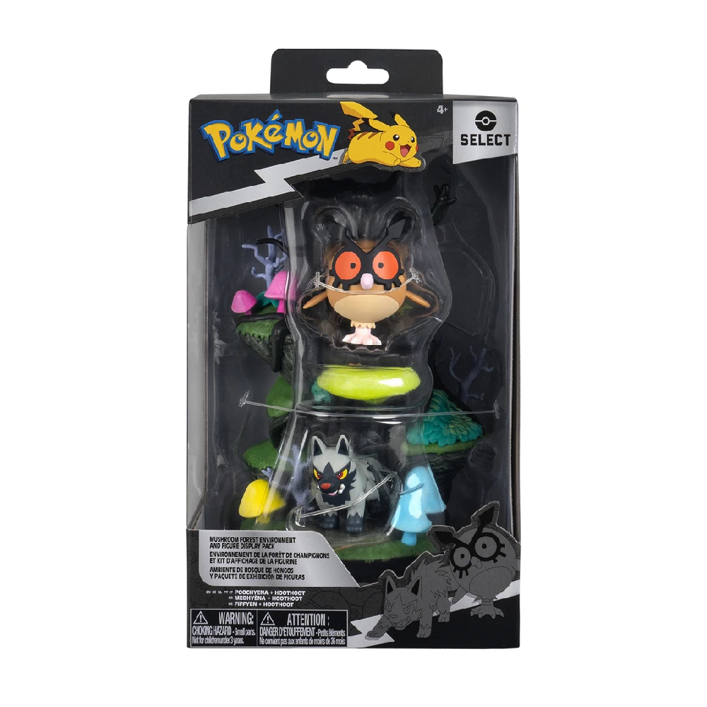 POKEMON JAZWARES SELECT AMBIENTE DE BOSQUE DE HONGOS - 5