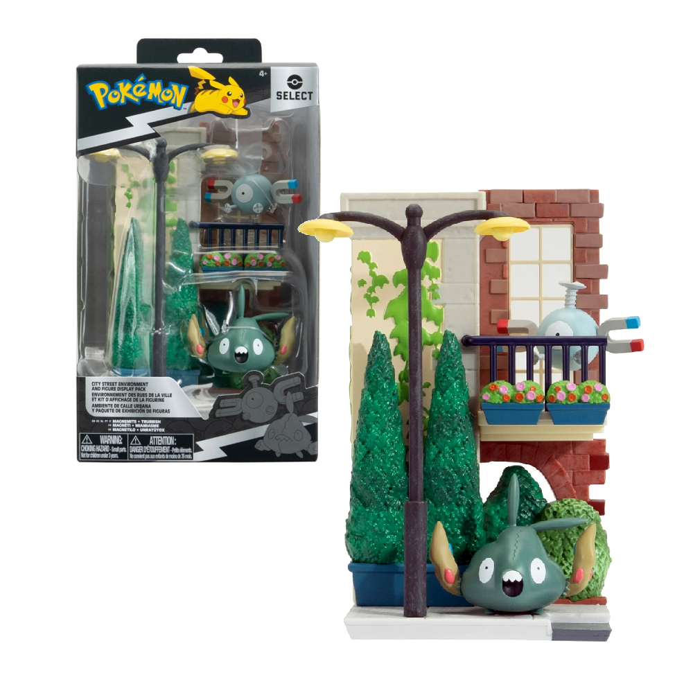 POKEMON JAZWARES SELECT AMBIENTE DE CALLE URBANA - 1