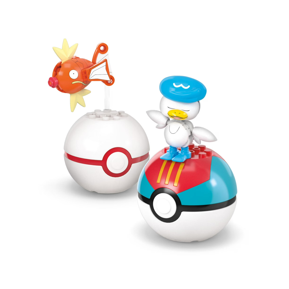 MEGA POKEMON FIGUAS ARMABLES SET WATER TYPE - 4
