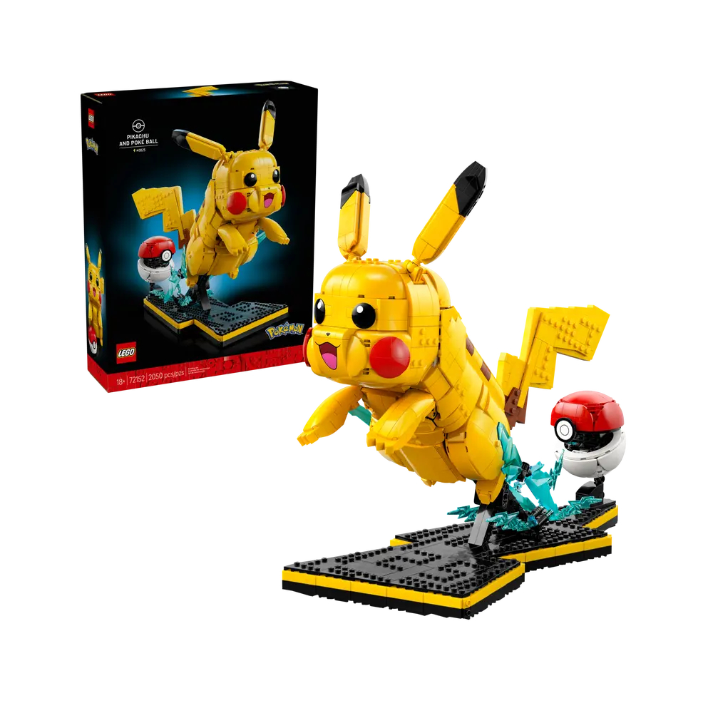 LEGO POKEMON PIKACHU POKE BALL 72152 - 1
