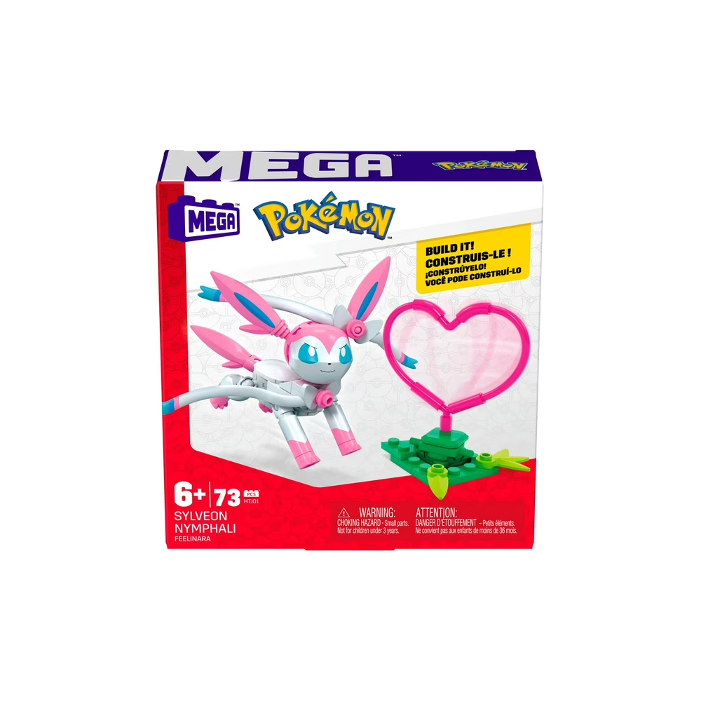 MEGA CONSTRUX POKEMON SYLVEON 73 PIEZAS - 3