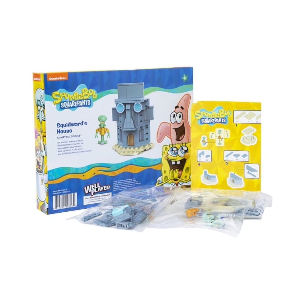 BOB ESPONJA SNAP SWITCH CALAMARDO Y CASA - 2