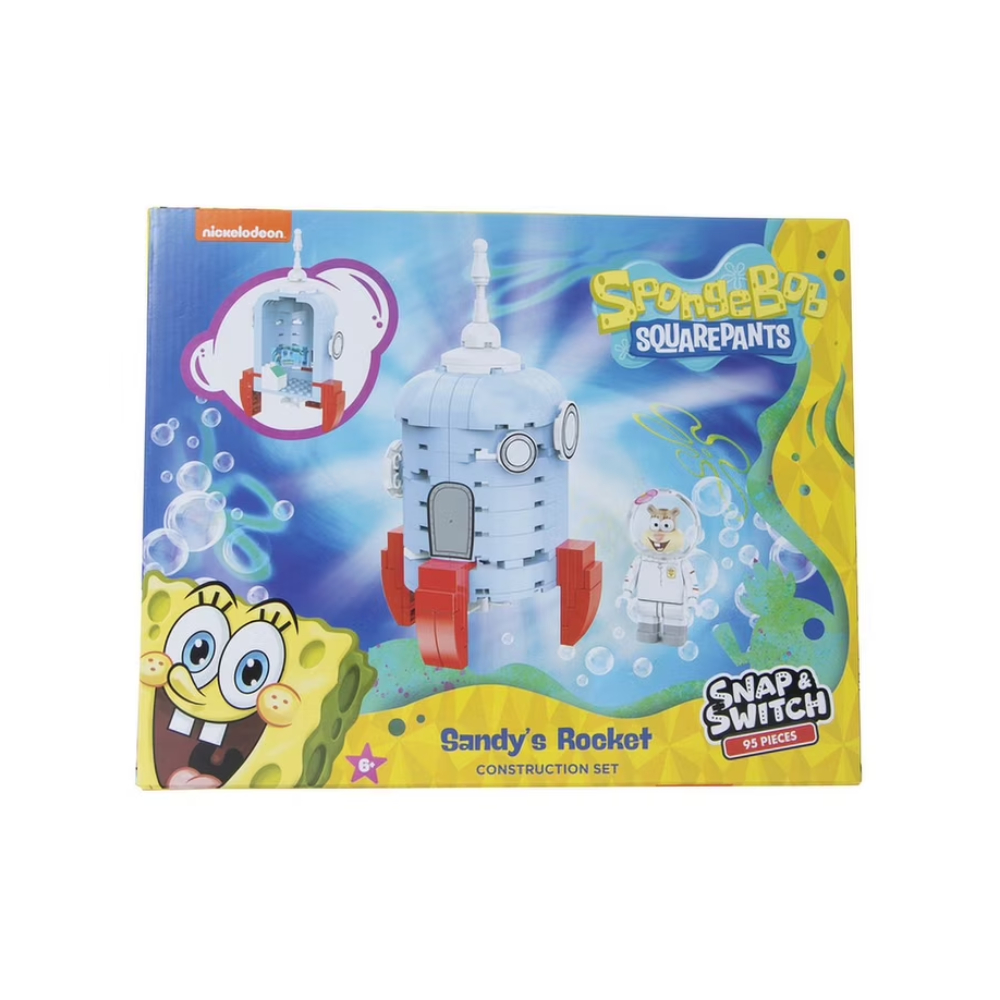 BOB ESPONJA SNAP SWITCH ARENITA Y COHETE - 1