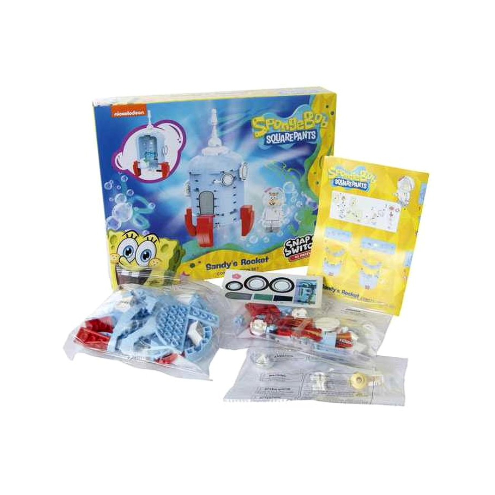 BOB ESPONJA SNAP SWITCH ARENITA Y COHETE - 2