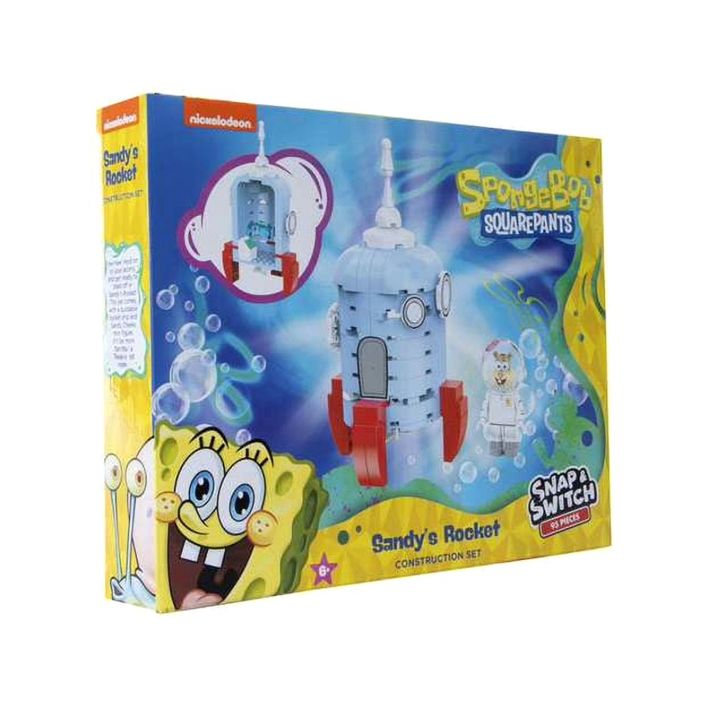 BOB ESPONJA SNAP SWITCH ARENITA Y COHETE - 3