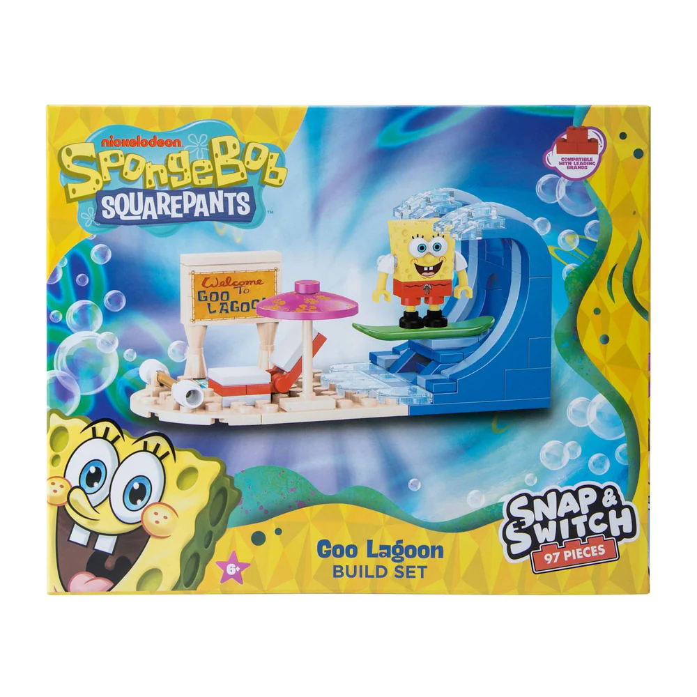 BOB ESPONJA SNAP SWITCH PLAYA FONDO DE BIKINI - 1
