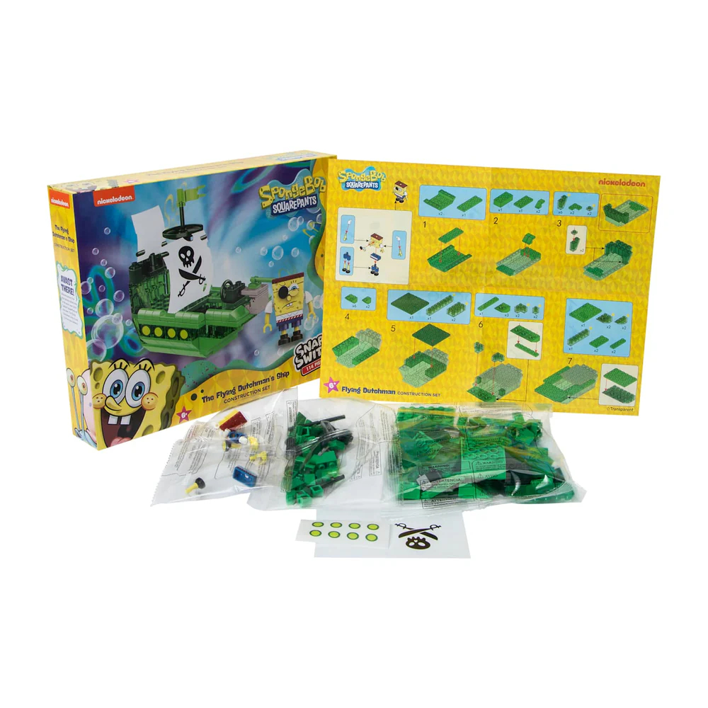 BOB ESPONJA SNAP SWITCH BARCO FANTASMA - 2