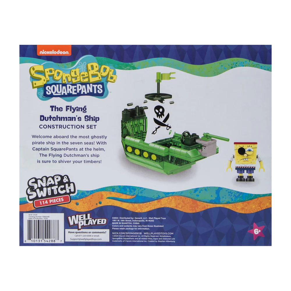 BOB ESPONJA SNAP SWITCH BARCO FANTASMA - 3