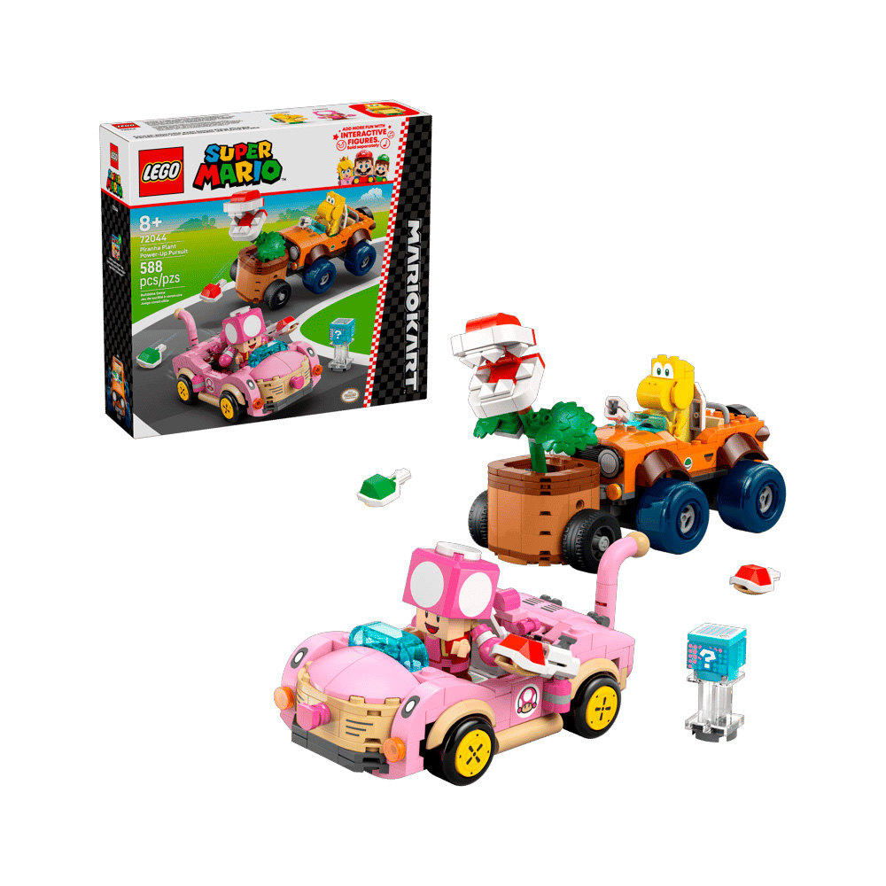 LEGO SUPER MARIO KART PIRANHA PLANT POWER UP PURSUIT 72044 - 1