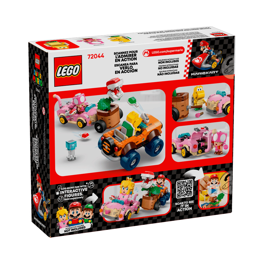 LEGO SUPER MARIO KART PIRANHA PLANT POWER UP PURSUIT 72044 - 5