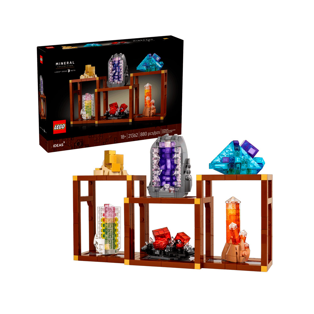 LEGO IDEAS MINERAL COLLECTION BUILDING SET 21362 - 1