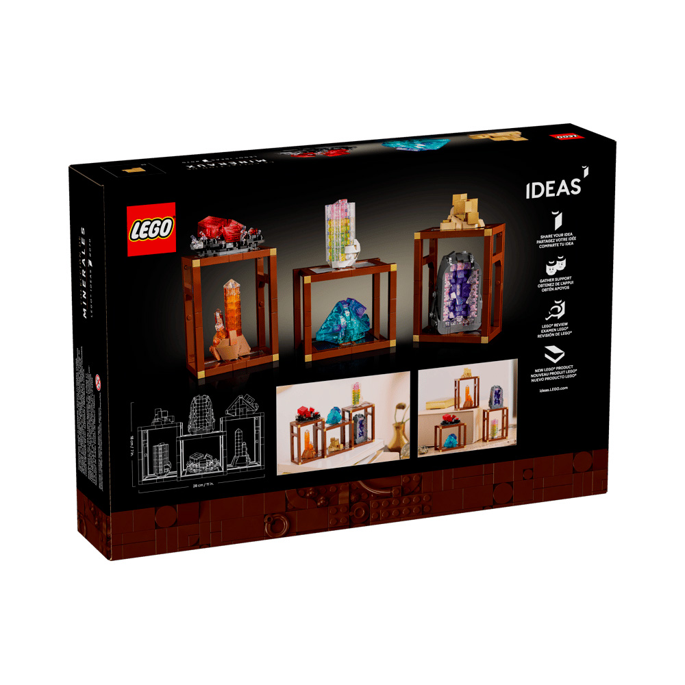 LEGO IDEAS MINERAL COLLECTION BUILDING SET 21362 - 6
