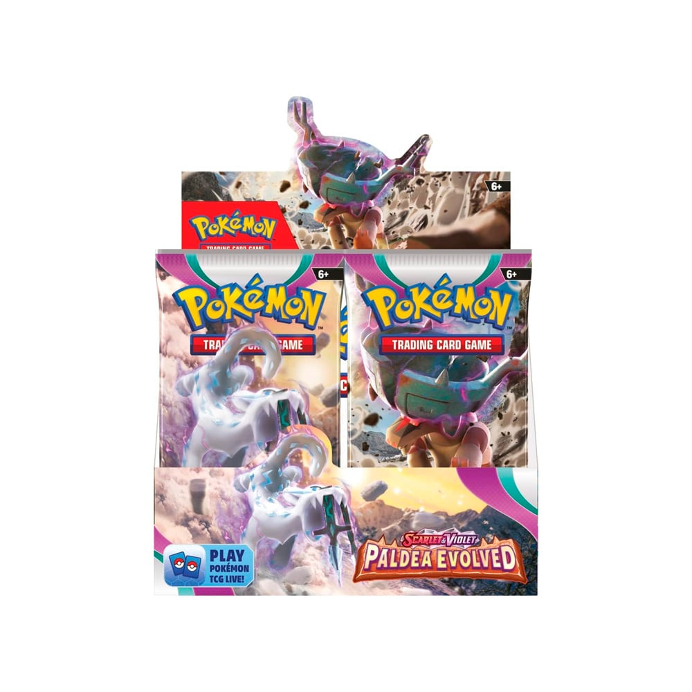 POKEMON TCG EVOLUCIONES EN PALDEA DISPLAY BOX ESPAÑOL - 3