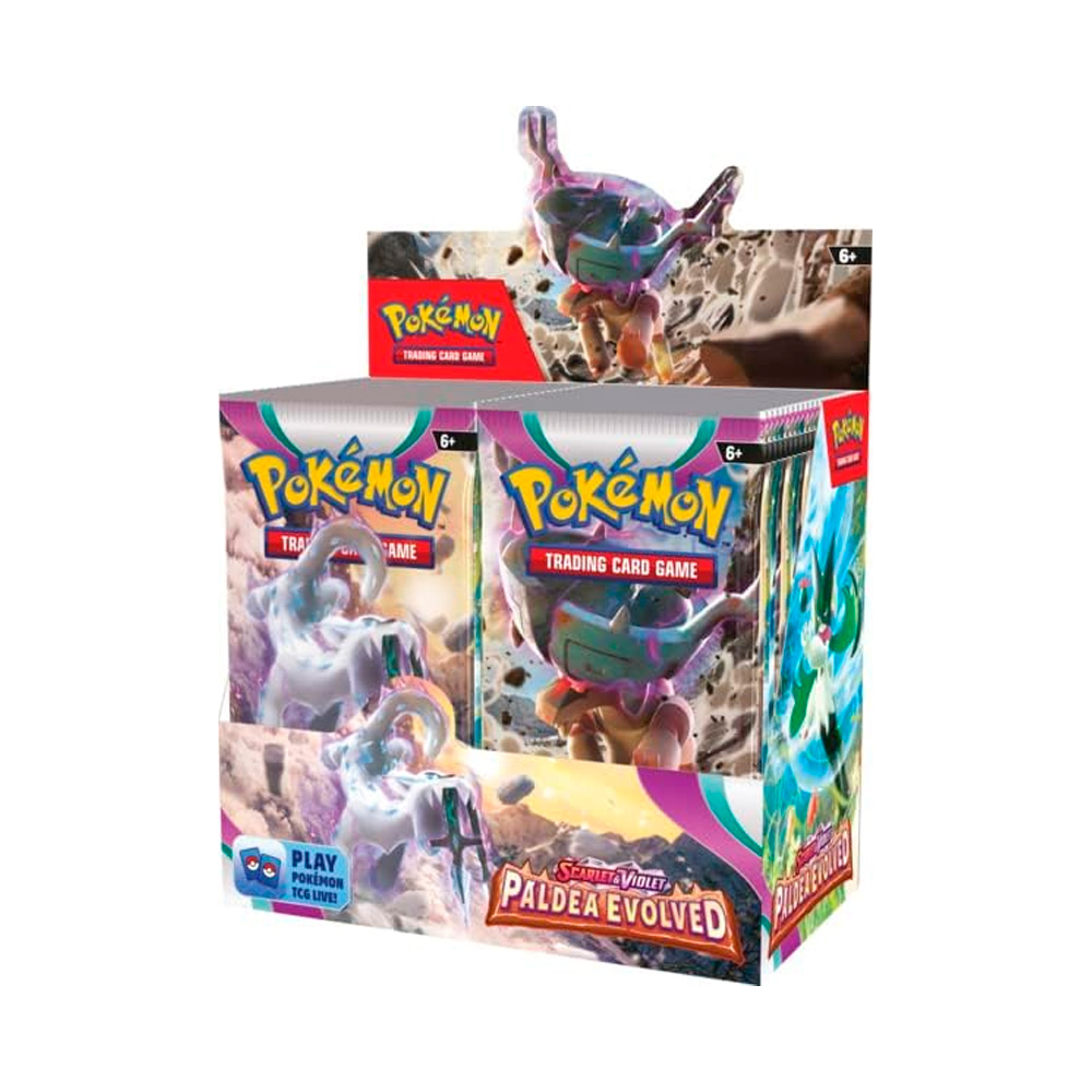 POKEMON TCG EVOLUCIONES EN PALDEA DISPLAY BOX ESPAÑOL - 4