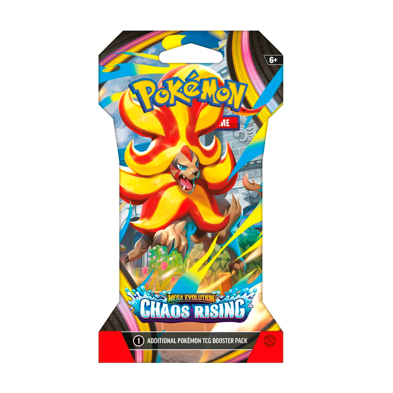 POKEMON TCG CHAOS RISING SLEEVED BOOSTER INGLES - 4