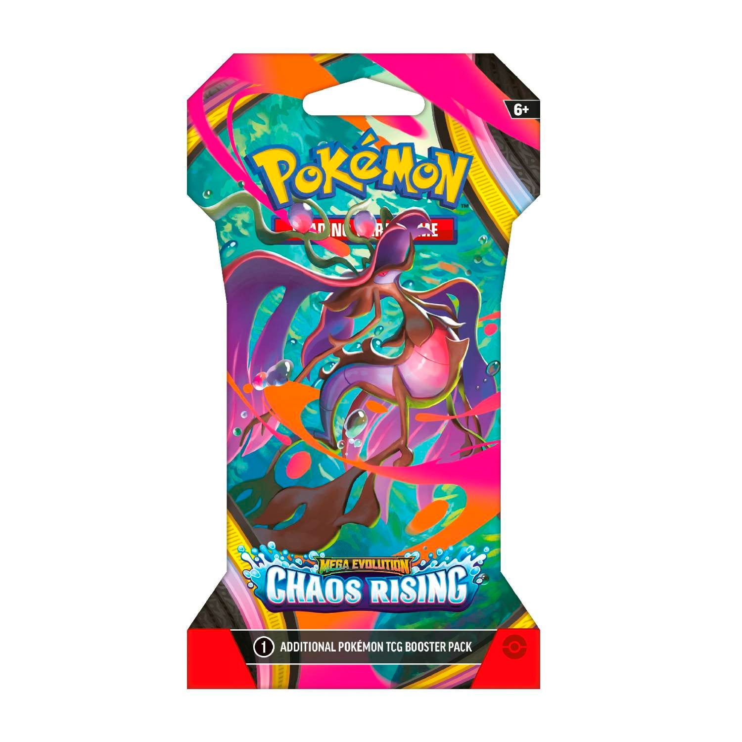 POKEMON TCG CHAOS RISING SLEEVED BOOSTER INGLES - 5