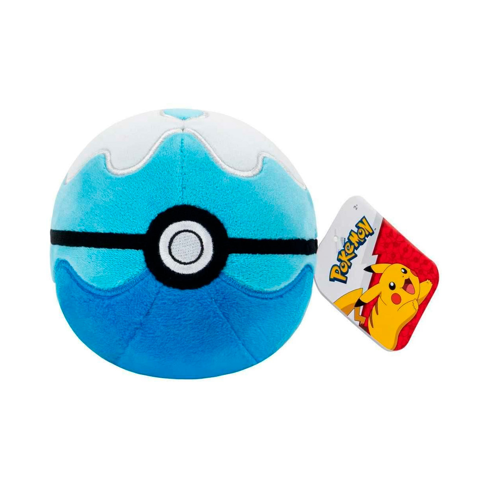 POKEMON PELUCHE JAZWARES DIVE BALL 12 CM - 1