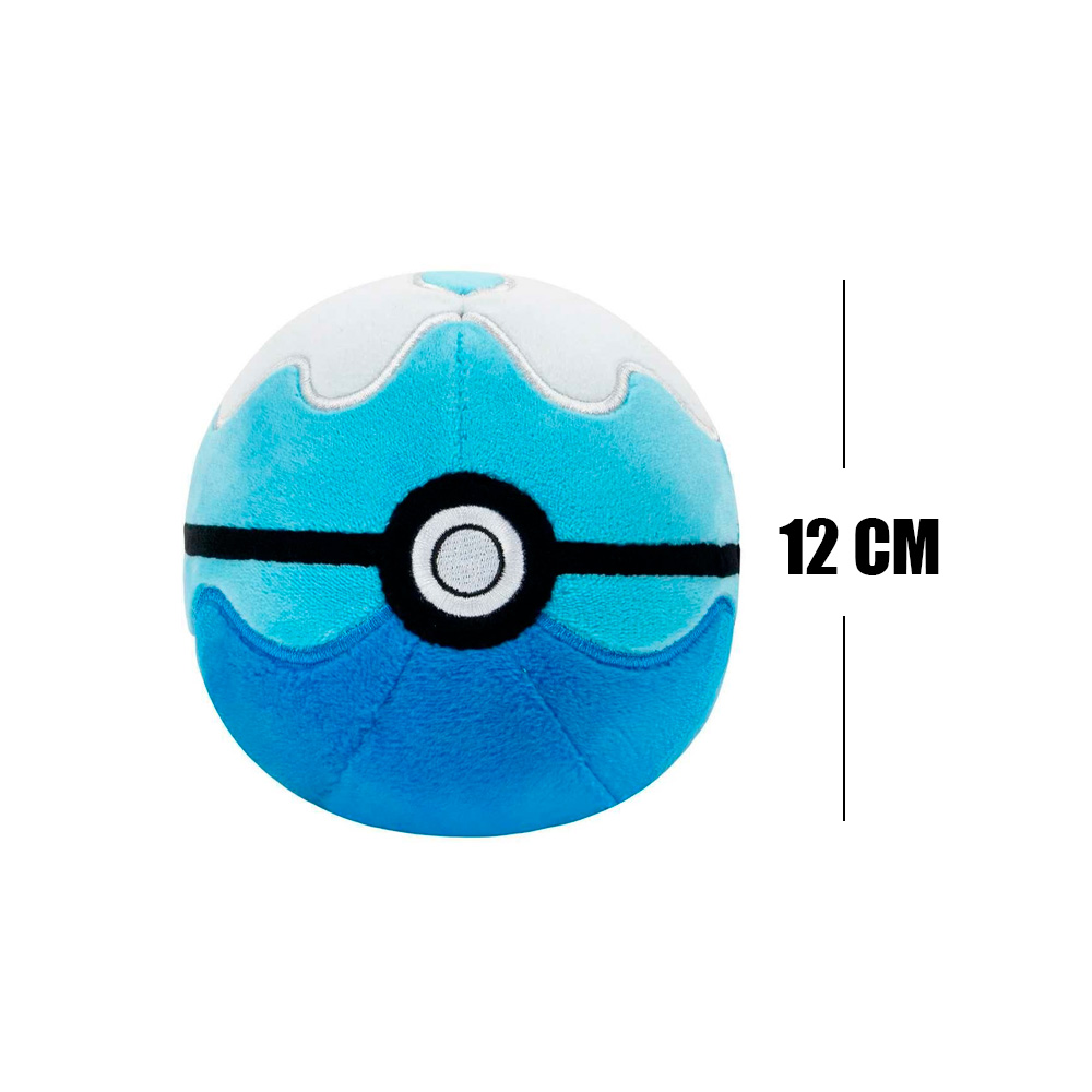 POKEMON PELUCHE JAZWARES DIVE BALL 12 CM - 3