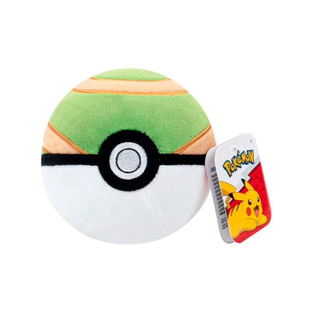 POKEMON PELUCHE JAZWARES NEST BALL 12 CM - 1