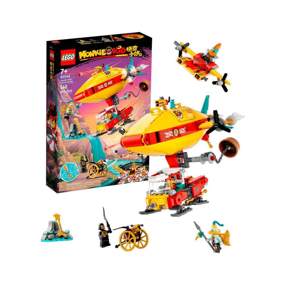 LEGO MONKIE KIDS CLOUD AIRSHIP 80046 - 1