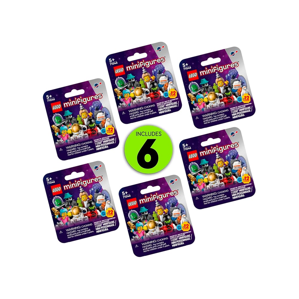 LEGO MINIFIGURES SERIES 26 SPACE 6 PACK 66764 - 3