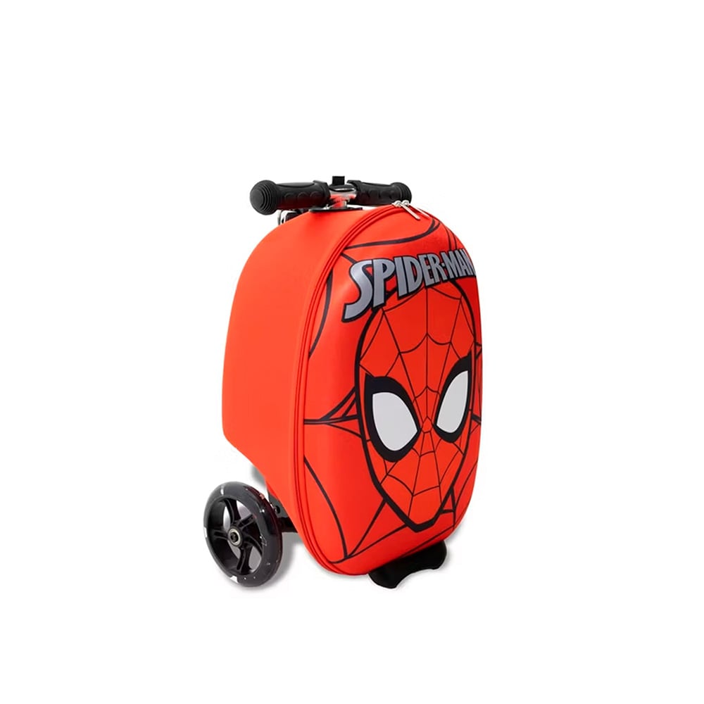 SCOOTER SPIDER MAN HARDSIDE CARRY ON SCOOTER SUITCASE - 4