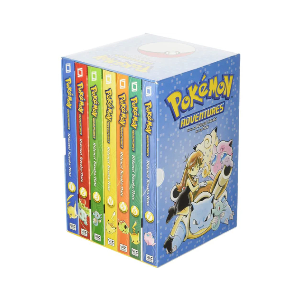 POKEMON SET DE 7 VOLUMENES IDIOMA INGLES ESTILO JAPONES - 2