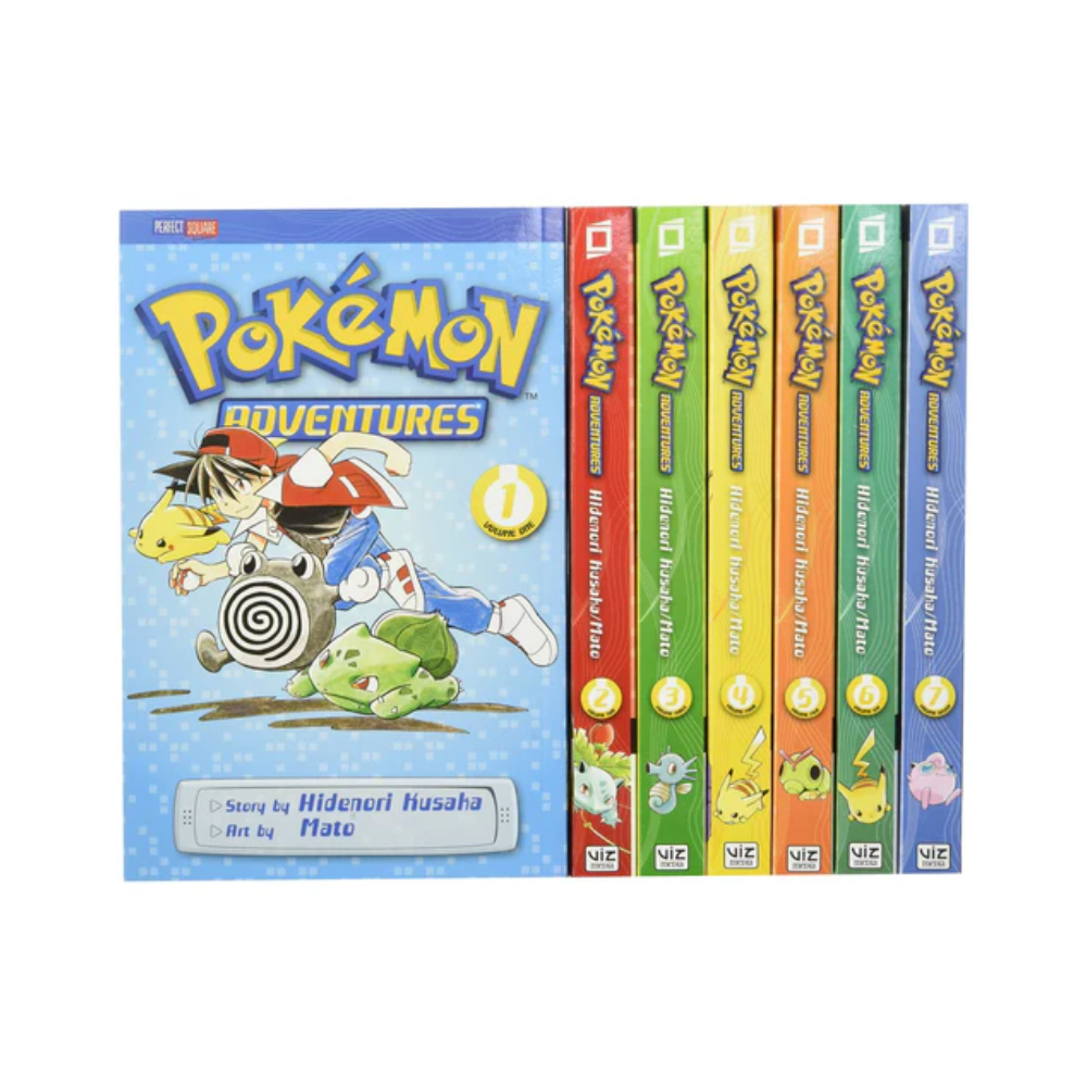 POKEMON SET DE 7 VOLUMENES IDIOMA INGLES ESTILO JAPONES - 3