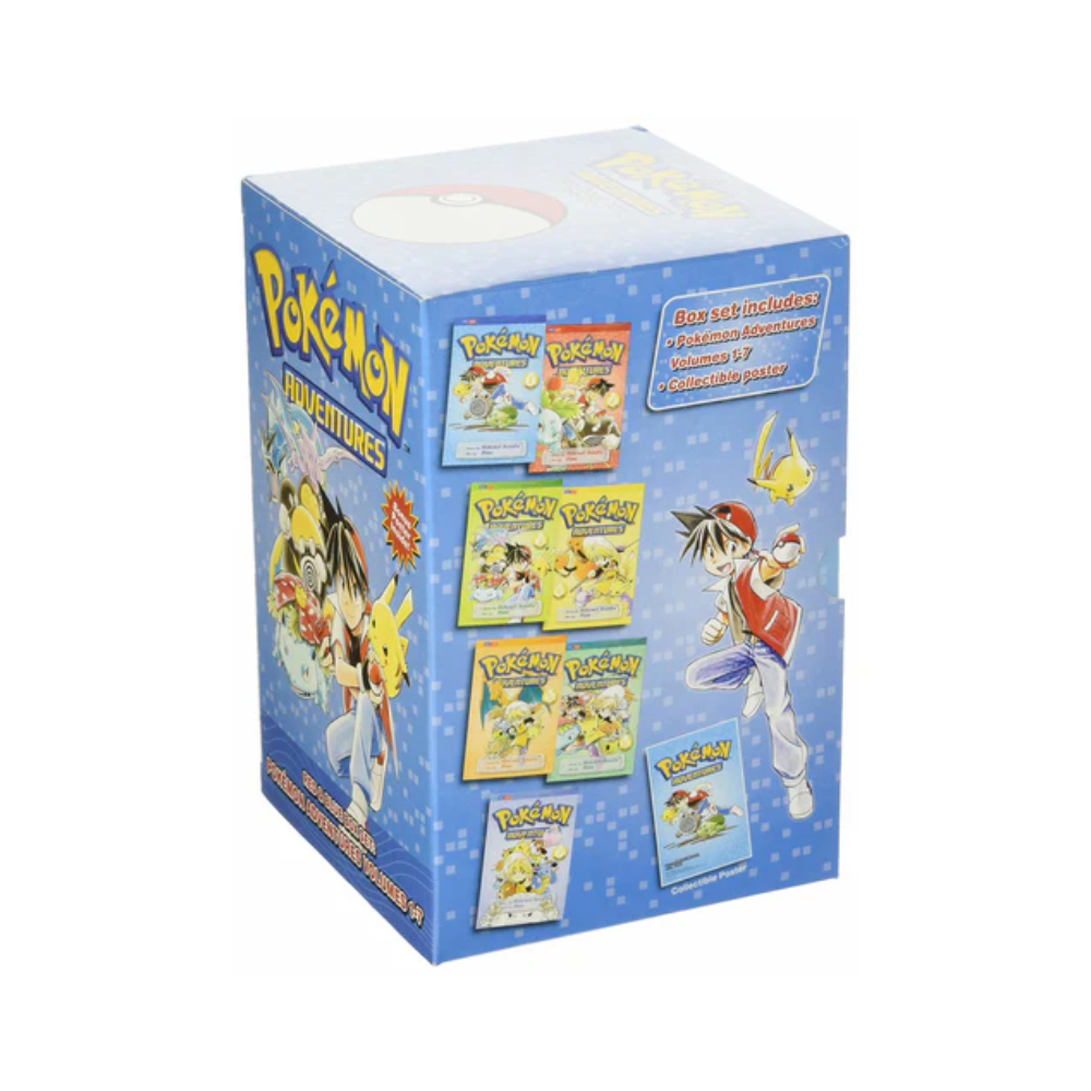 POKEMON SET DE 7 VOLUMENES IDIOMA INGLES ESTILO JAPONES - 4